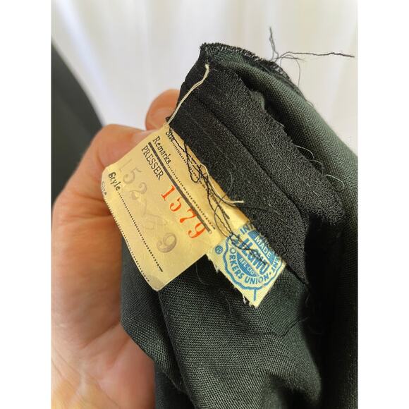 1950s Audrey Hepburn Style Little Black Cocktail Dress – Size 2 - Picture 11 of 16